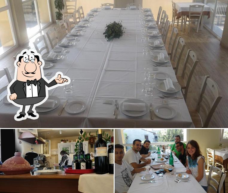 Dai un'occhiata agli interni di Oasi Cannetacci Ristorante B&B
