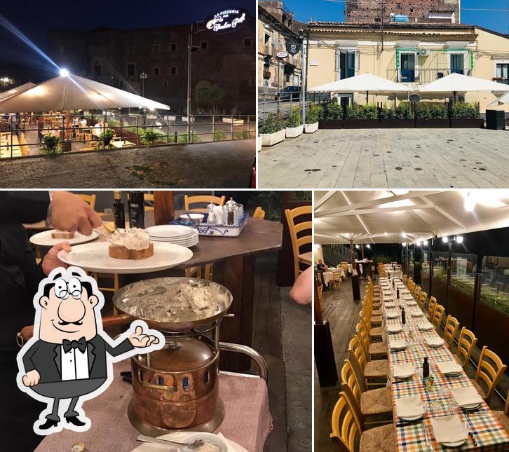 La immagine di interni e esterno da Osteria&PizzeriaDaiPazzi