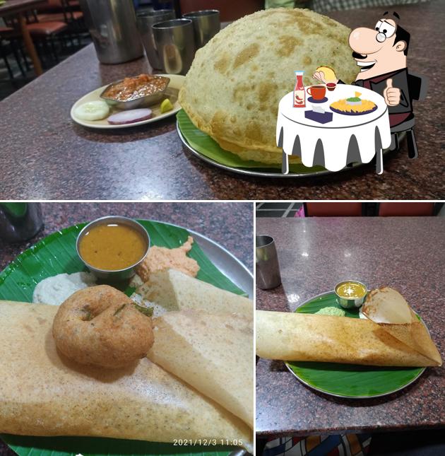 Cheese plate at Sri Saravana Bhavan Veg