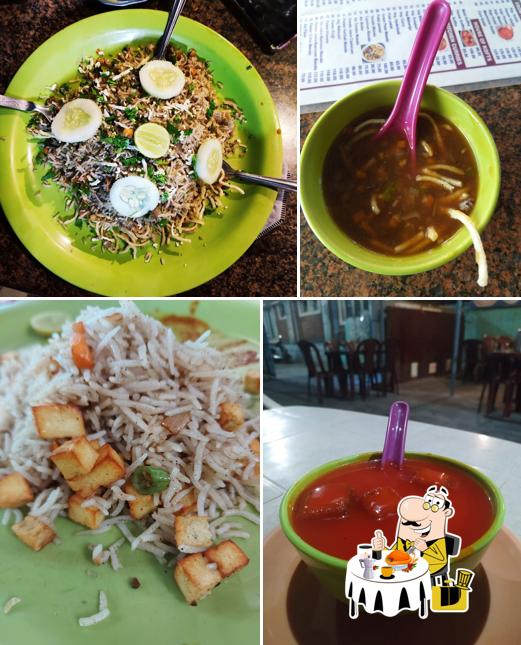 Food at Sankar'sTown family restaurant