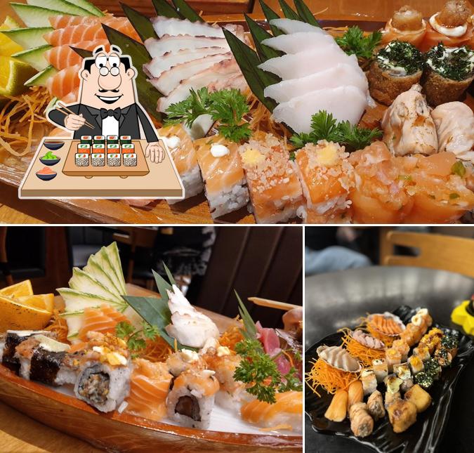 No Shinki Sushi Campinas, você pode pedir sushi