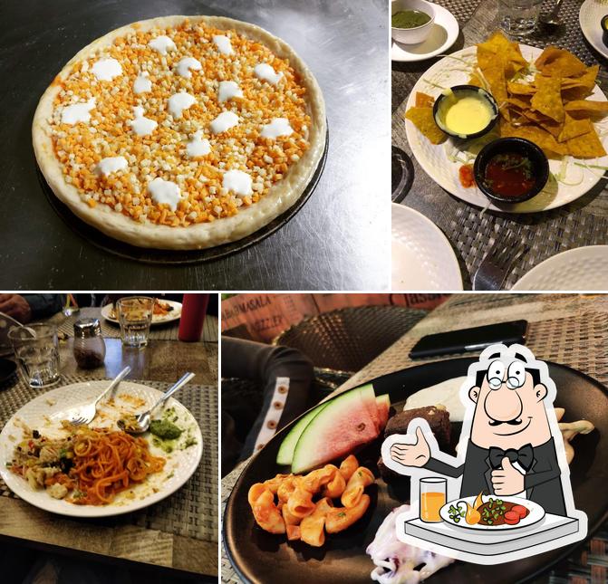 Food at Sizzling Bite Restaurant