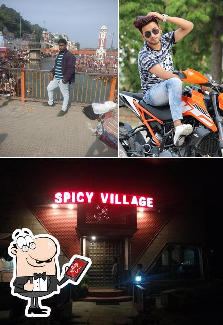 Enjoy the view outside Spicy Village - Best Veg & Non-Veg Food Restaurant, Best NON Veg Food Restaurant, Best Family Restaurant in Haridwar