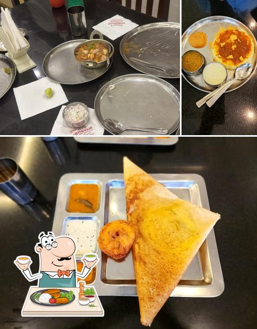 Creme brulee at Swamy's Vaibhavam Pure Veg Restaurant