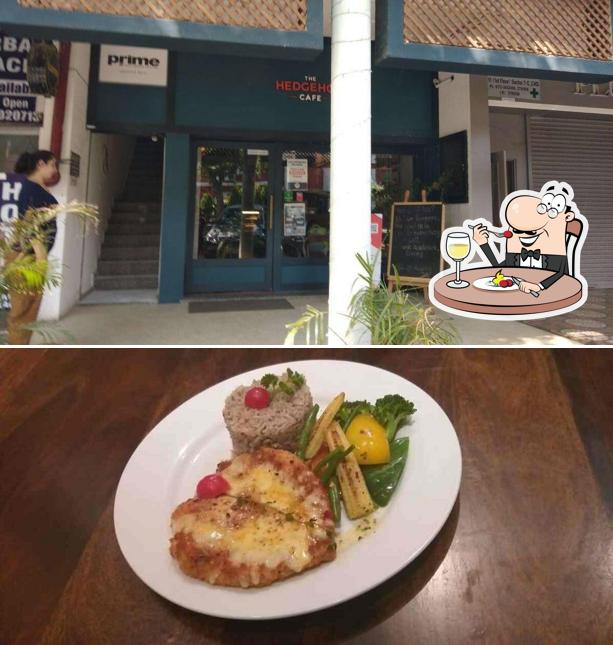 Food at The Hedgehog Cafe