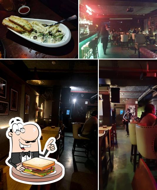 Order a sandwich for lunch or dinner