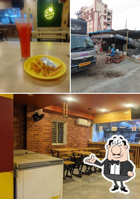 The interior of The Shawarma Co