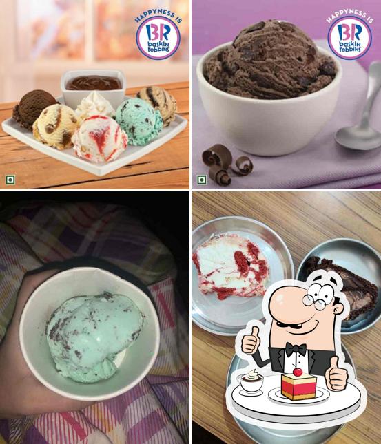 Enjoy one of the sweet dishes