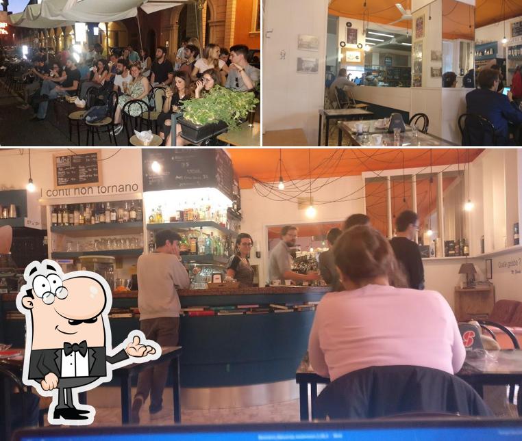 Gli interni di Cafè Belmeloro