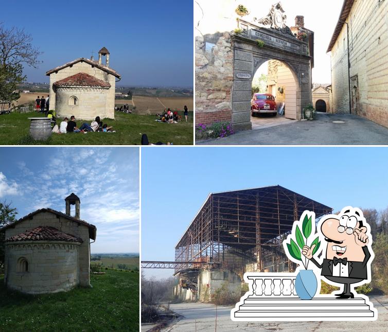 Puoi goderti l'aria fresca dal dehors di Cave di Moleto ristorante