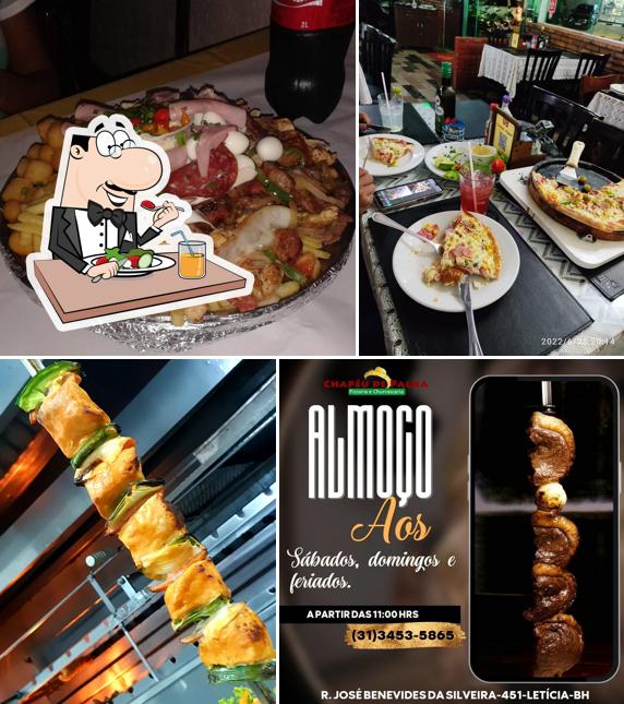 Platos en Restaurante Chapéu de Palha