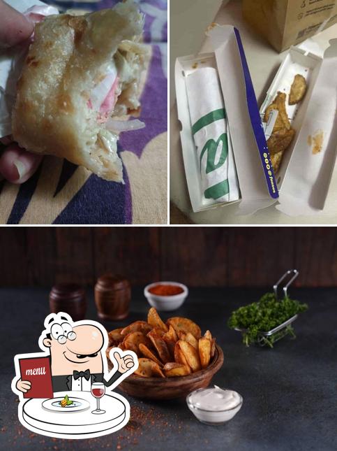 Food at Faasos - Wraps, Rolls & Shawarma