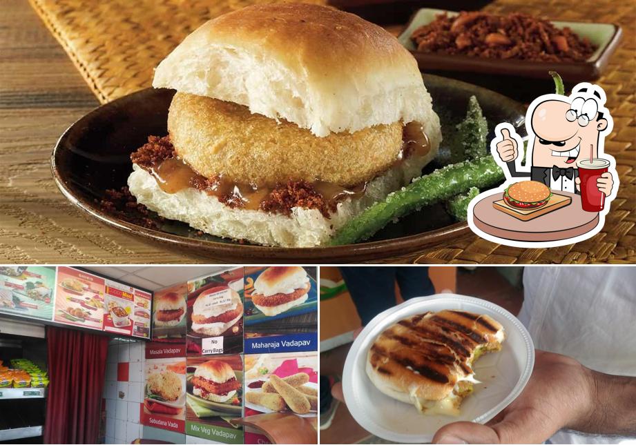 Try out one of the burgers offered by Goli Vada Pav