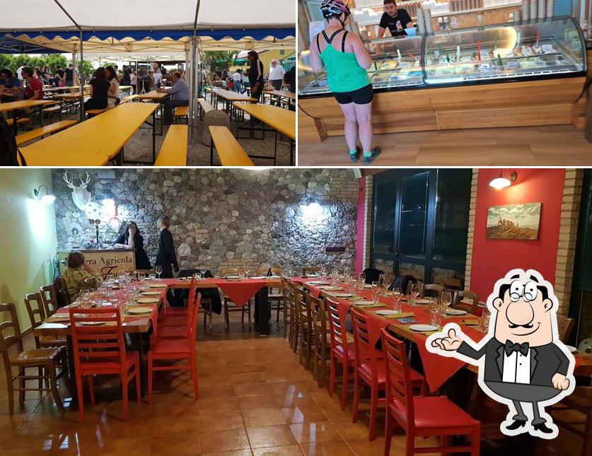 Gli interni di La Fattoria