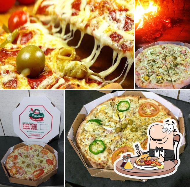 No Guariento's Pizzaria, você pode desfrutar de pizza
