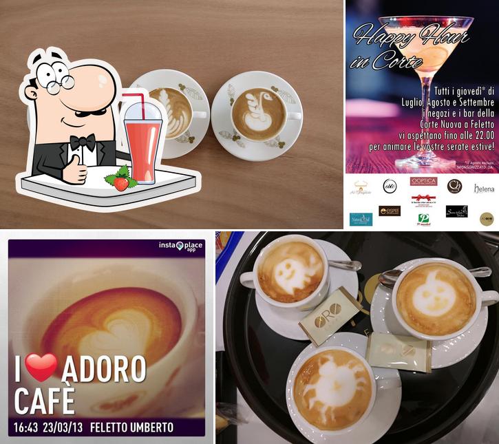 Goditi qualcosa da bere a Adoro Cafè