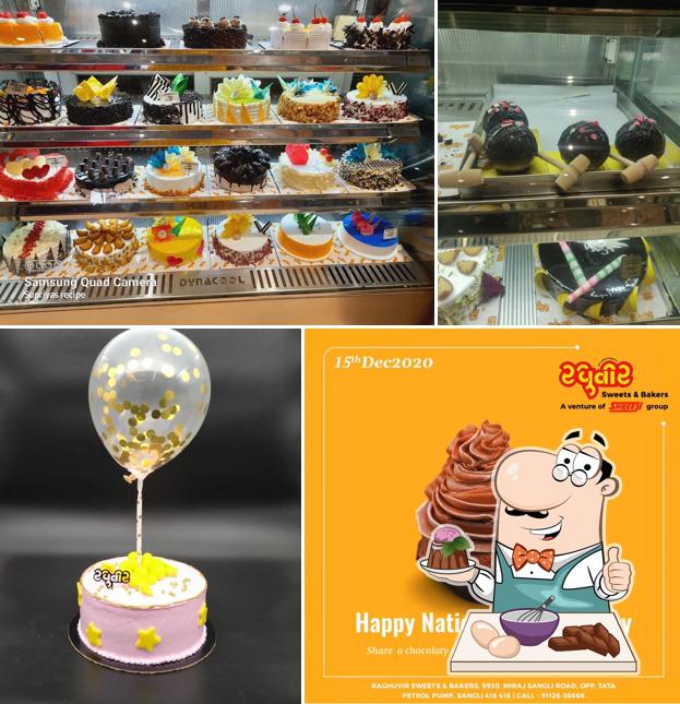 Enjoy one of the sweet dishes
