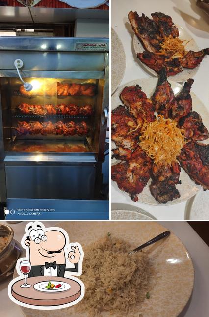 Food at Al-Mass Arabian Hut