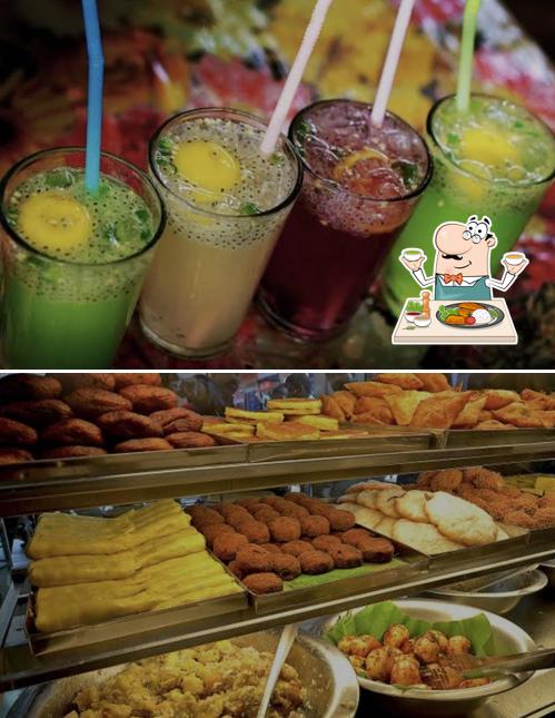 Food at Alif Zayan Coffee Shop