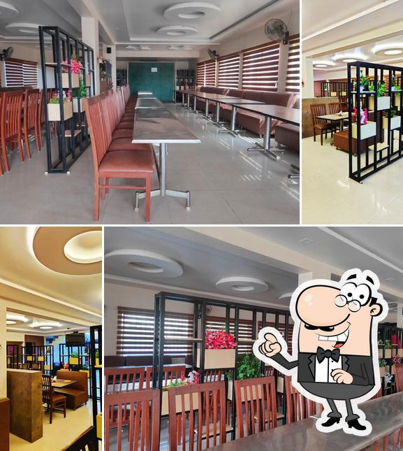 The interior of Coastal Mirchi