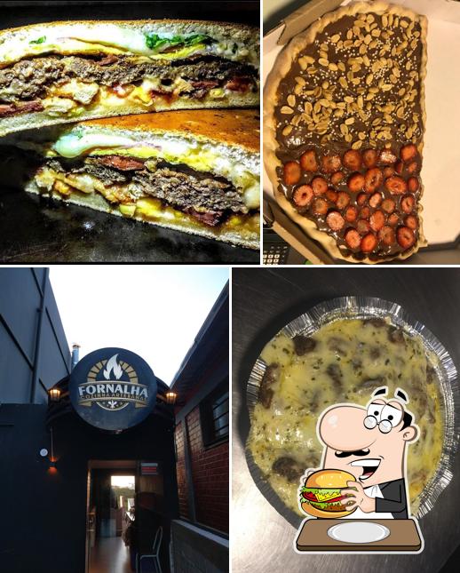 Experimente um hambúrguer no Fornalha Cozinha Artesanal