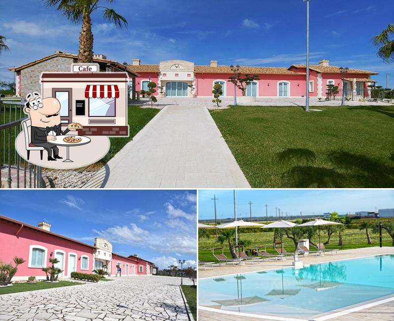 Gli esterni di La Bufalara Resort Eventi, Agriturismo, Pizzeria