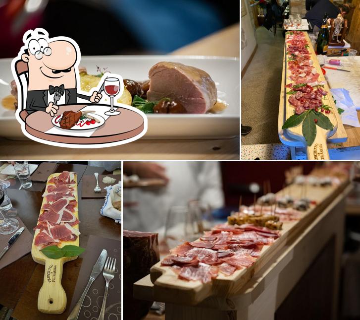 Scegli i un pasto a base di carne a La Prosciutteria