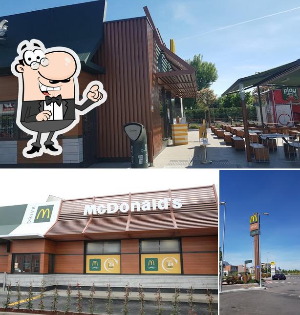 Gli esterni di McDonald's Spinea