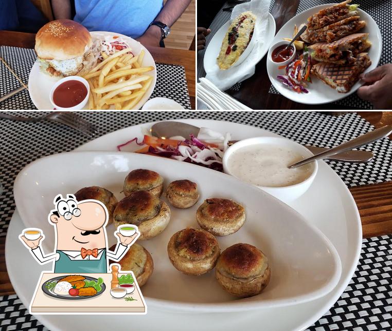 Stuffed mushrooms at Ten Degrees