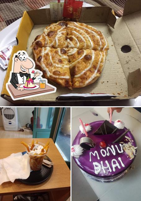 Wrapizzz offers a range of sweet dishes