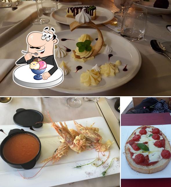 Riva Restaurant serve un'ampia gamma di dolci