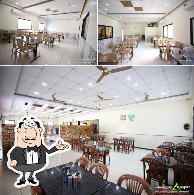 Check out how Hotel Shivneri Family Garden Restaurant looks inside
