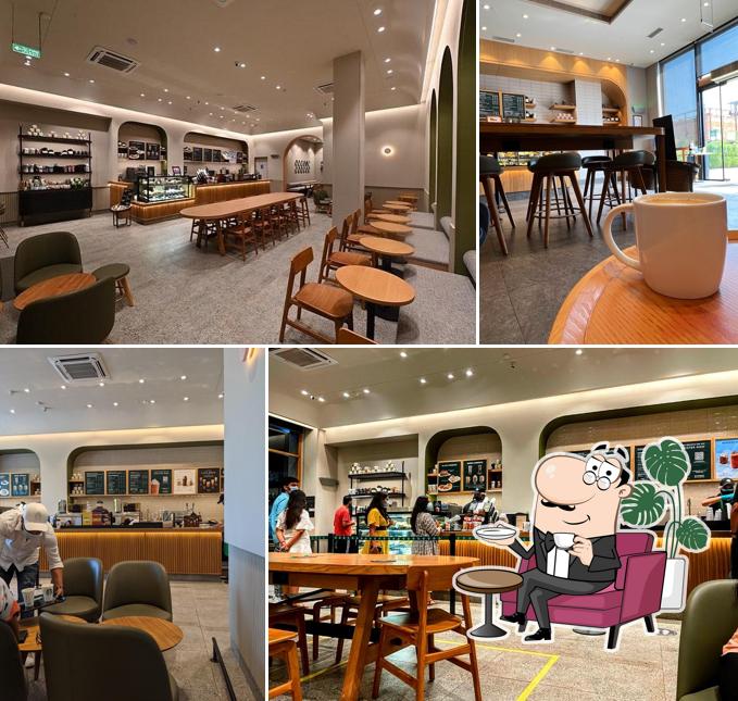 Check out how Starbucks Coffee looks inside