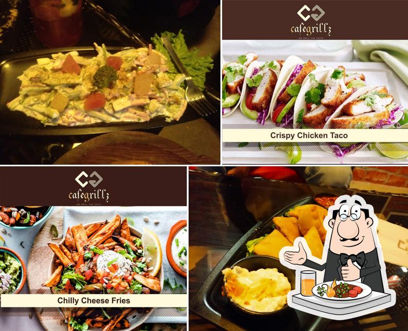 Food at Cafe Grillz