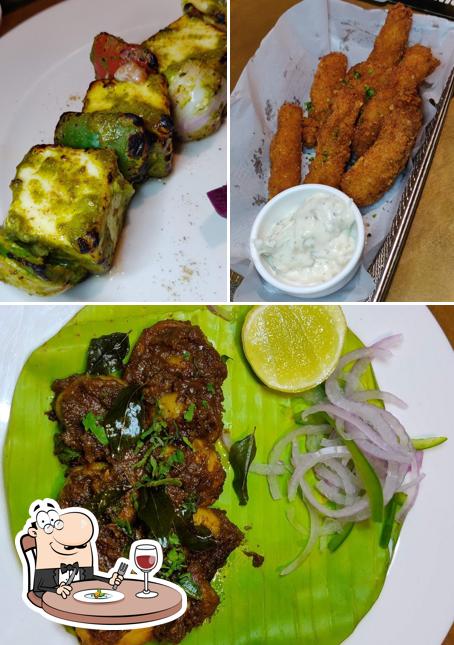 Meals at Level Up Resto Bar