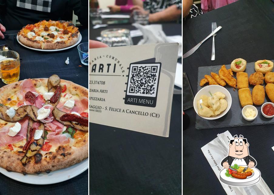 Platti al ARTI Pizzaria