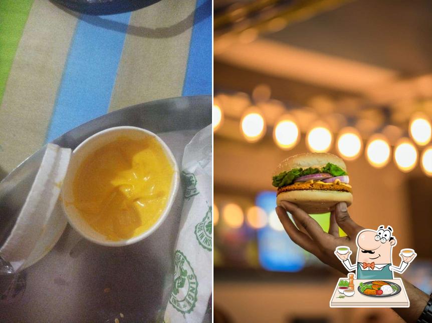 Food at Burger Singh - Big Punjabi Burgers