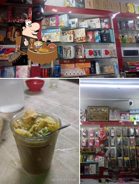 Food at Ayya's Herbal Tea Shop