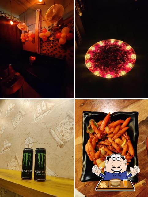Food at Table talks cafe