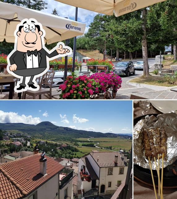 Siediti a un tavolo di Chalet delle Rose