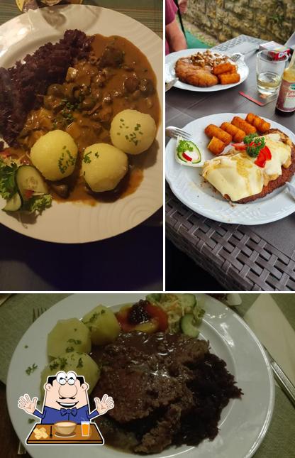 Essen im Gasthof zum Bären