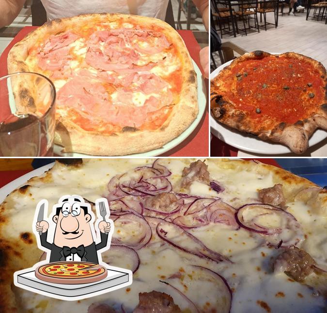 A Pizzeria Ai Forti, puoi assaggiare una bella pizza