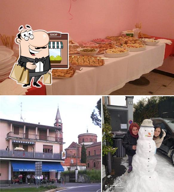 Dai un’occhiata alla foto che mostra la esterno e cibo di Albergo La Nuova Locanda