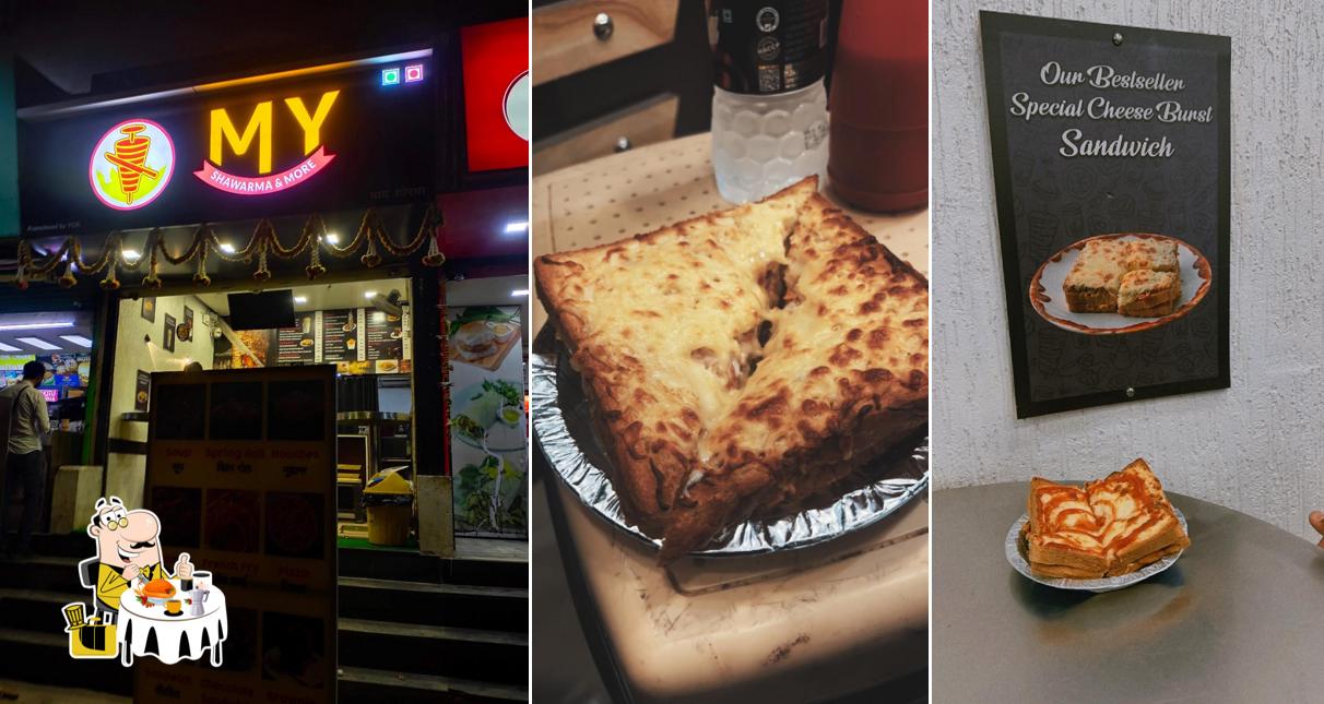 Food at MY Shawarma & More