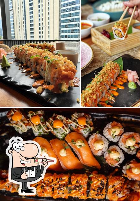 Get different sushi options