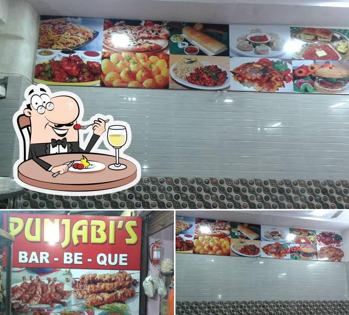 Food at PUNJABI's BAR - Be - QUE and PUNJABI's Eating HUB