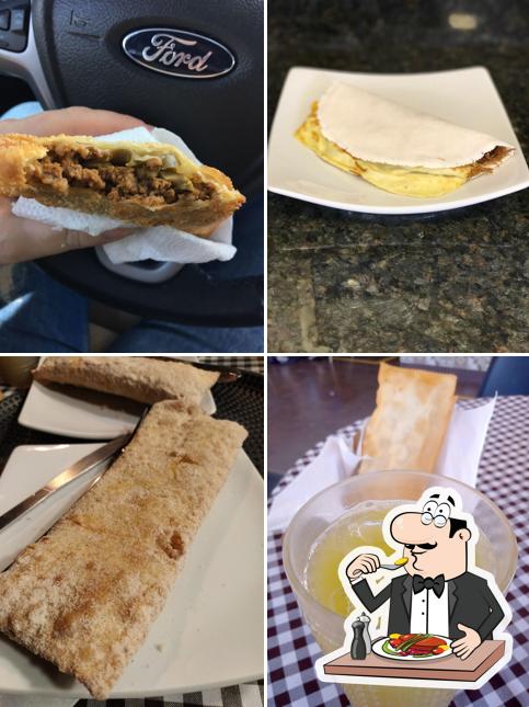 Comida em Pastel Com Tapioca