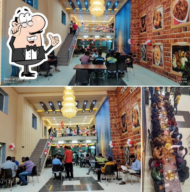 The interior of The Tandoori Family Restaurant