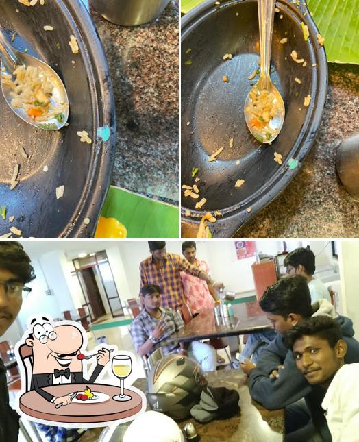 This is the picture displaying food and interior at Subam Restaurant