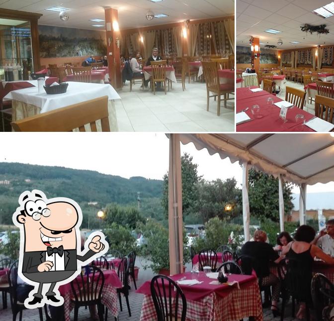 Gli interni di La Magione Albergo Ristorante Pizzeria